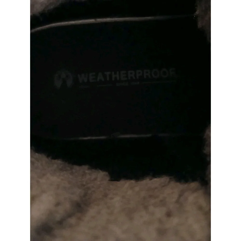 Weatherproof Men's Logjam Memory Foam Sneaker Boots Black Size 8‎ #1047